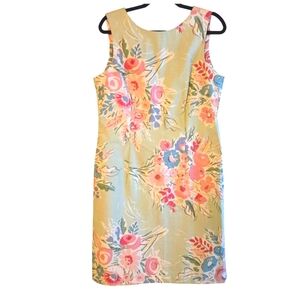 J. McLaughlin Floral Print Sleeveless Dress‎ Women's Size 14